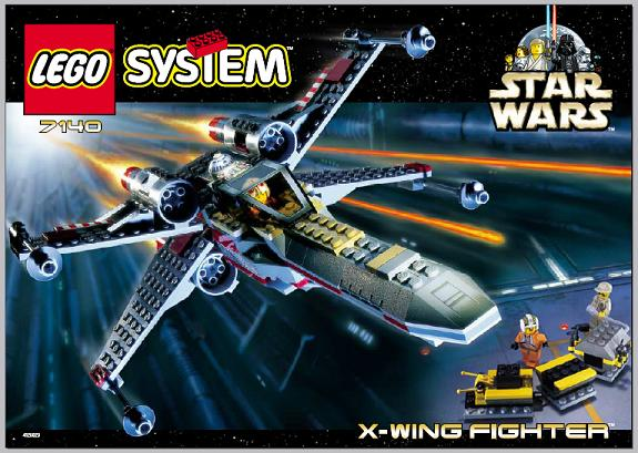 7140-1 X-wing Fighter